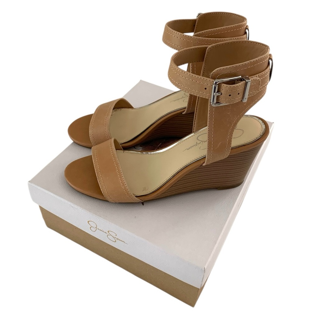*Donated*Or FREE! Jessica Simpson Cristabel Wedge Sandal - Picture 1 of 13